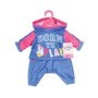 BABY Born - Haine Jogging 43 Cm Diverse Modele Zapf Creation - 1